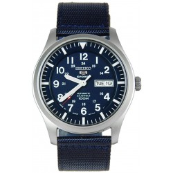 Reloj Seiko SNZG11J1 5 Automatic Blue Dial Hombre (Importación USA)