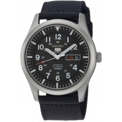 Reloj Seiko SNZG15 Hombre 5 Automatic Stainless Steel with N (Importación USA)