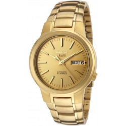 Reloj Seiko SNKA10 Hombre 5 Automatic Gold Dial Gold-Tone St (Importación USA)