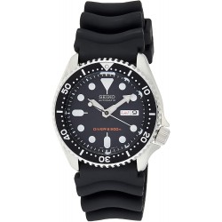 Reloj Seiko SKX007K Hombre Automatic Analogue with Rubber St (Importación USA)