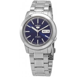 Reloj Seiko SNKE51J1 5 Automatic Blue Dial Hombre (Importación USA)