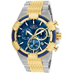 Reloj Invicta 25865 Hombre Bolt Quartz with Two-Tone-Stainless-Steel Strap, 16 (Model: 25864 & 25513)