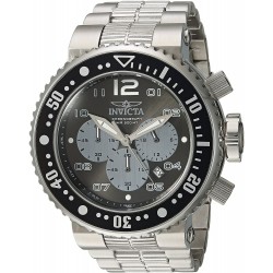 Reloj Invicta 25073 Hombre Pro Diver Stainless Steel Quartz Diving with Stainless-Steel Strap, Silver, 14 (Model: 25073)