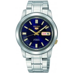 Reloj Seiko SNKK11 Hombre 5 Stainless Steel Blue Dial (Importación USA)