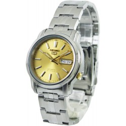 Reloj Seiko SNKL81K Automatic Champagne Dial Stainless Steel (Importación USA)