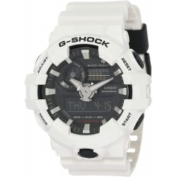 Reloj Casio GA-700-7ADR (G742) Hombre G Shock GA700-7A White Resin Japanese Quartz Diving