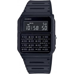 Reloj Casio CA-53WF-1B Calculator Black Digital Hombre Original New Classic CA-53