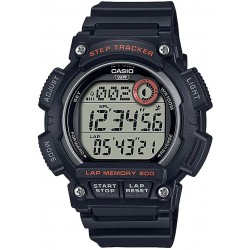 Reloj Casio WS-2100H-1AVCF Hombre Quartz Sport with Resin Strap, Black, 25.36 (Model: WS-2100H-1AVCF)