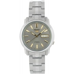 Reloj Seiko SNKK67 Hombre Stainless Steel Analog with Grey D (Importación USA)