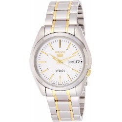 Reloj Seiko SNKL47J1 5 Automatic White Dial Hombre (Importación USA)