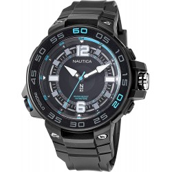 Reloj Nautica NAPCNF109 Hombre Quartz Polyurethane Strap, Black, 28 Casual (Model: NAPCNF109)