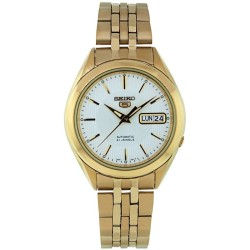 Reloj Seiko SNKL26 Hombre Gold Plated Stainless Steel Analog (Importación USA)