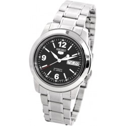 Reloj Seiko SNKE63J1 Hombre 5 Automatic Black Dial Stainless (Importación USA)