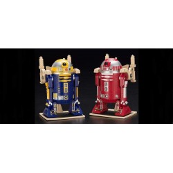 Figura Star Wars Kotobukiya Celebration Exclusive R2-R9 and R2-B1 - 1/10 Scale Pre-Painted Model Kit Artfx+