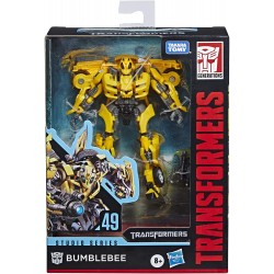 Figura Transformers Toys Studio Series 49 Deluxe Class Movie 1 Bumblebee Action Figure - Kids Ages 8 & Up, 4.5"