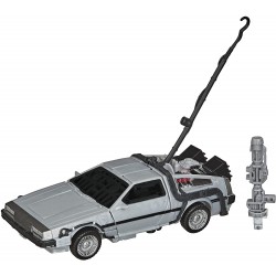 Figura Transformers Toys Generations -- Collaborative: Back to The Future Mash-Up, Gigawatt Future-35 Edition - Ages 8 and Up, 5.5-inch