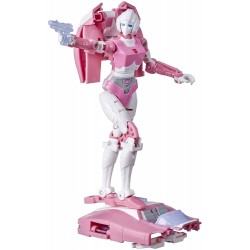 Figura Transformers Toys Generations War for Cybertron: Kingdom Deluxe WFC-K17 Arcee Action Figure - Kids Ages 8 and Up, 5.5-inch