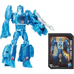 Figura Transformers Generations Deluxe Titans Return Blurr Action Figure