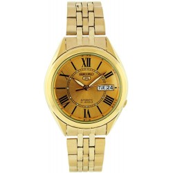 Reloj Seiko SNKL38 Hombre Gold Plated Stainless Steel Analog (Importación USA)