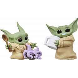 Figura Star Wars The Bounty Collection Series 3 Child Figures 2.25-Inch-Scale Tentacle Soup Surprise, Blue Milk Mustache Posed Toys, 4 and Up