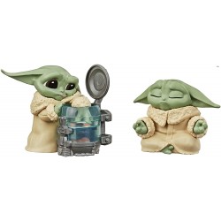 Figura Star Wars The Bounty Collection Series 3 Child Collectible Figures 2.25-Inch-Scale Curious Child, Meditation Posed Toys 2-Pack, Ages 4 and Up