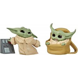 Figura Star Wars The Bounty Collection Series 2 Child Collectible Toys 2.2-Inch Speeder Ride, Touching Buttons Figure 2-Pack