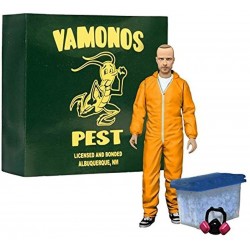 Figura Breaking Bad Jesse Pinkman 6" Action Figure - Orange Hazmat Suit EE Exclusive.