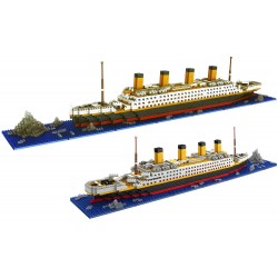 LEGO dOvOb Micro Mini Blocks Titanic Model Building Set with 2 Figure, 1872 Piece Bricks Toy, Gift for Adults and Kids