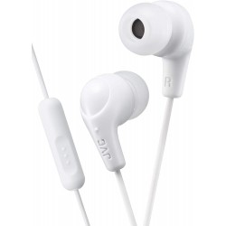 Audifonos Gumy Plus Earbuds with Mic and Remote for Connected Devices - Silicone Ear Pieces White