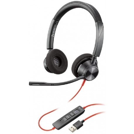 Audifonos Plantronics BLACKWIRE 3320, BW3320-M USB-A