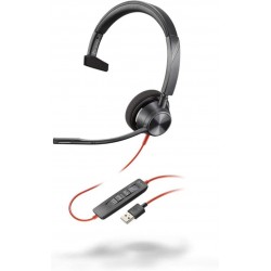 Audifonos Poly Blackwire 3310 USB-A MS Monaural Headset