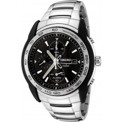 Reloj Seiko 1497895 Hombre Alarm Chronograph Stainless Steel (Importación USA)