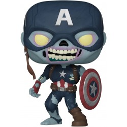 Figura Marvel What If: Zombie Captain America POP Vinyl Bobble-Head by Funko