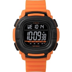 Reloj Timex TW5M26500 Command tm 47 mm Orange Silicone (Importación USA)