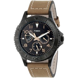 Reloj Timex T2P040KW Hombre "Ameritus" with Leather Band (Importación USA)