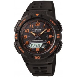 Casio Men's Slim Solar Multi-Function Analog-Digital Watch