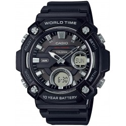 Casio Men's Quartz Sport Watch with Resin Strap, TBD, 5 (Model: AEQ-120W-1AVCF)