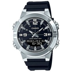 Reloj Casio Analog Digital World Time Resin Strap Amw-870-1A Amw870-1 Men's Watch