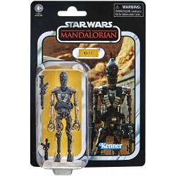 Star Wars The Vintage Collection IG-11 Toy, 3.75-Inch-Scale The Mandalorian Action Figure and Blaster Accessory, Toys for Kids Ages 4 and Up,F1901