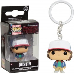 Funko Pop Keychain Stranger Things Dustin Action Figure,Multi