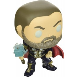 Funko Pop! Marvel: Avengers Game - Thor (Glow in The Dark), Amazon Exclusive,Multicolor