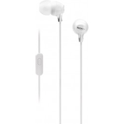 Sony Audio/Video MDR-EX15AP/W EX Earbud Headset White, Model: MDREX15AP