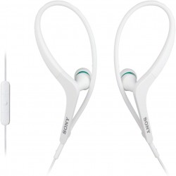 Sony MDR-AS400IP/W Active Sports Headphones, White