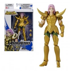 Figura Mu Aries Saint Seiya Bandai Anime Heroes Caballeros