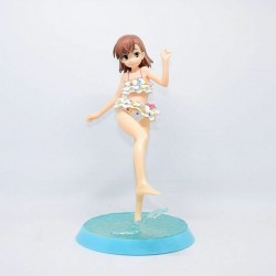 Figura Misaka Mikoto Bikini De Playa De 20 Cm