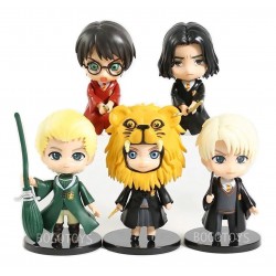 Harry Potter Coleccion X5 Figuras Draco Luna Snape