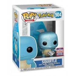 Pokémon Exclusivo Squirtle Figura Funko Pop Diamond