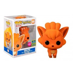 Pokémon Exclusivo Flocked Vulpix Figura Funko Pop