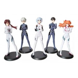 Neon Genesis Evangelion Colección 5 Figuras En Bolsa