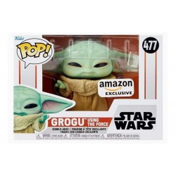 Star Wars The Mandalorian Grogu Using The Force Funko Pop